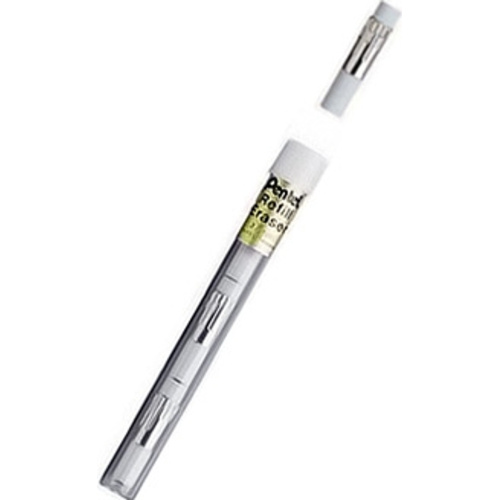 Pentel Refill Eraser for Mechanical Pencils, White, 4/tube (Z2-1N)