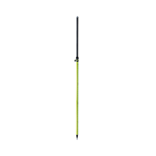 SitePro 2122-GT 2M SNAP-LOC ALUMINUM ROVER ROD, 10THS/100THS GRADS, FLOURESCENT 09-2122-GT