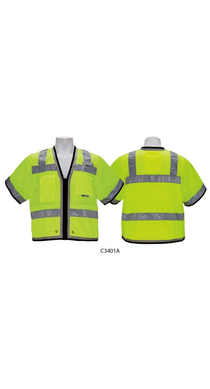 3A Safety Vest Fire Resistance