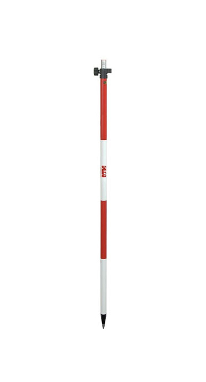 Seco - 2.20 m Aluminum TLV Pole - Red and White (5527-10)