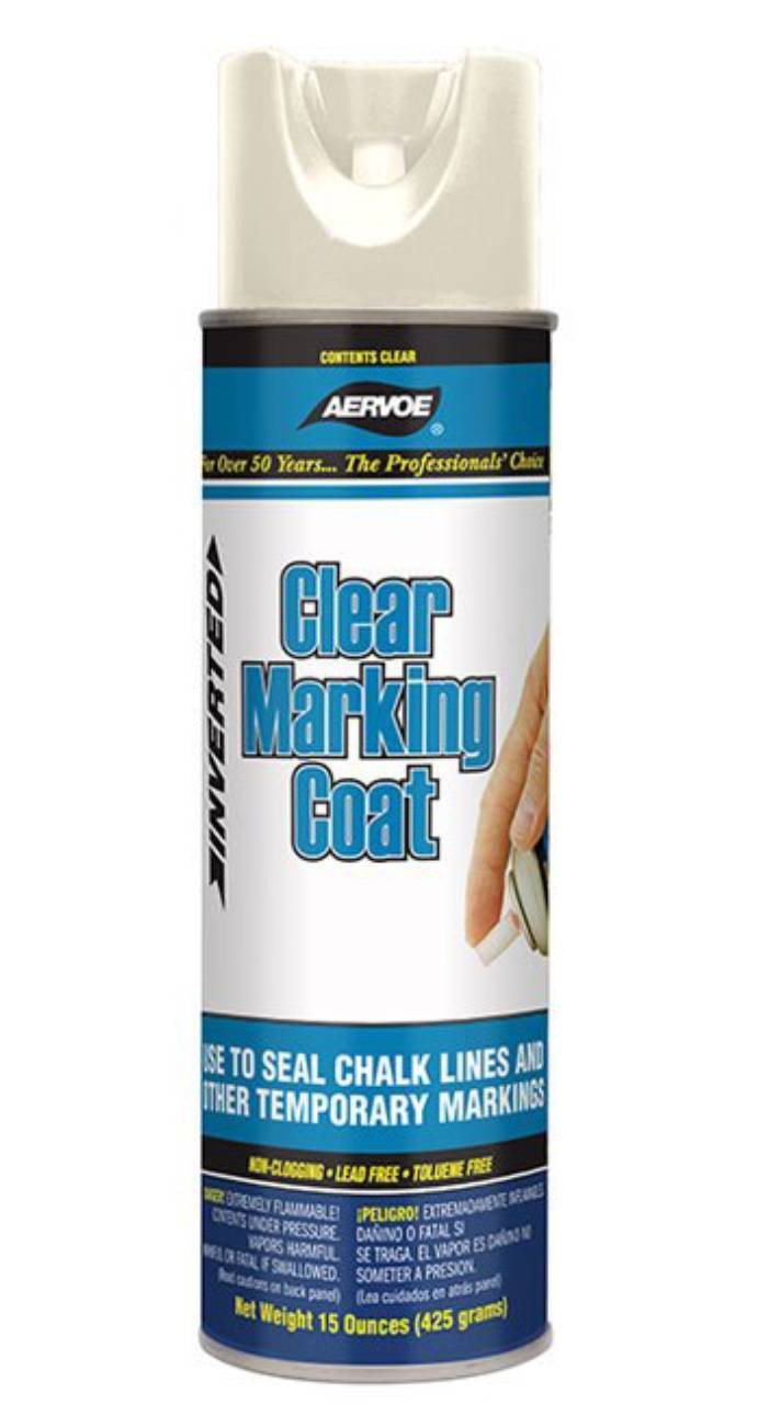 Aervoe Clear Marking Paint Can (12 cans in a case)