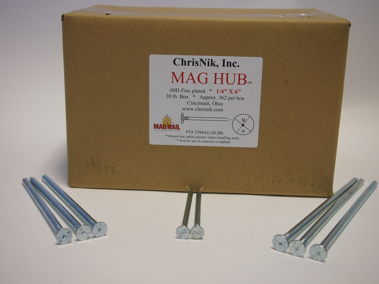 ChrisNik Mag Hub 8" Box 30 lb. App. 272 23MAGHUB8