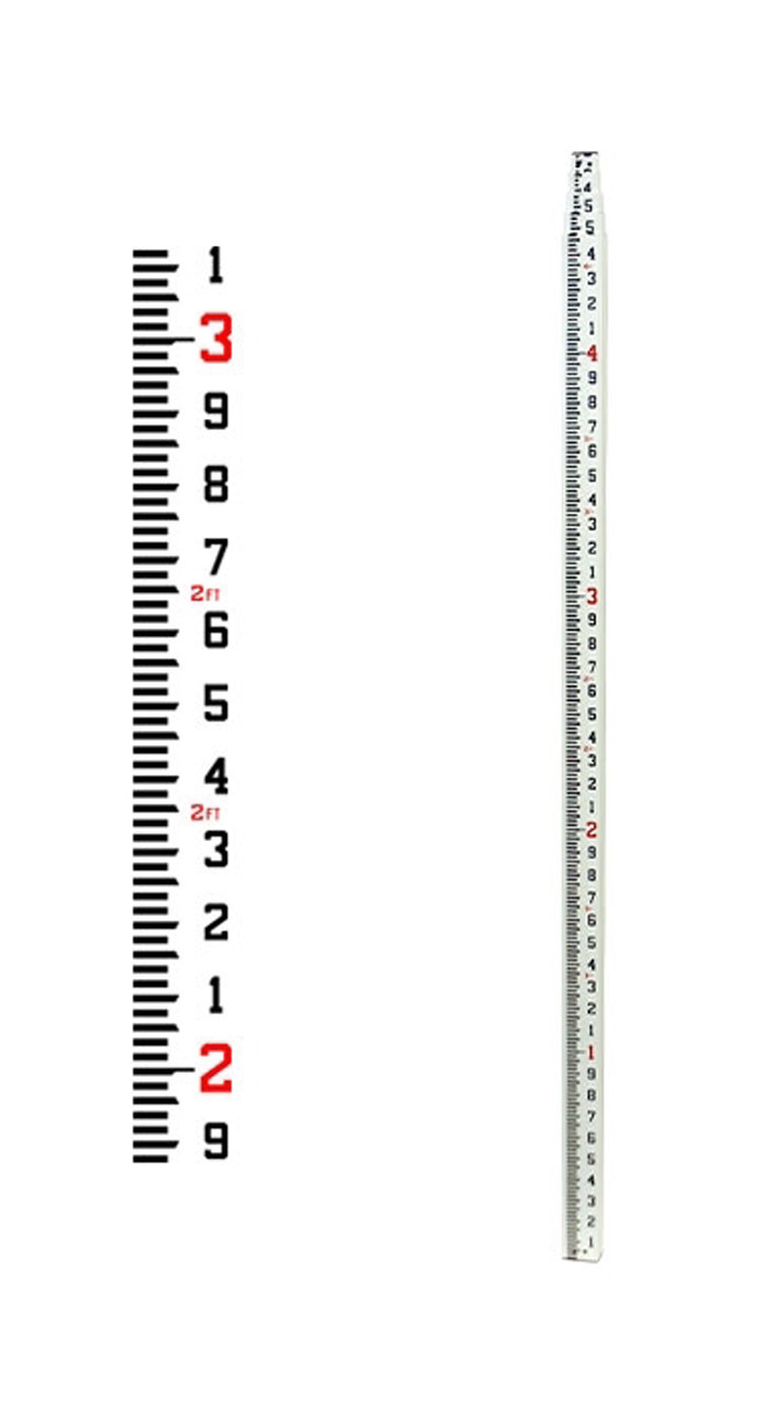 Seco 16ft Crain Rectangular CR Series Leveling Rod 92041;92042