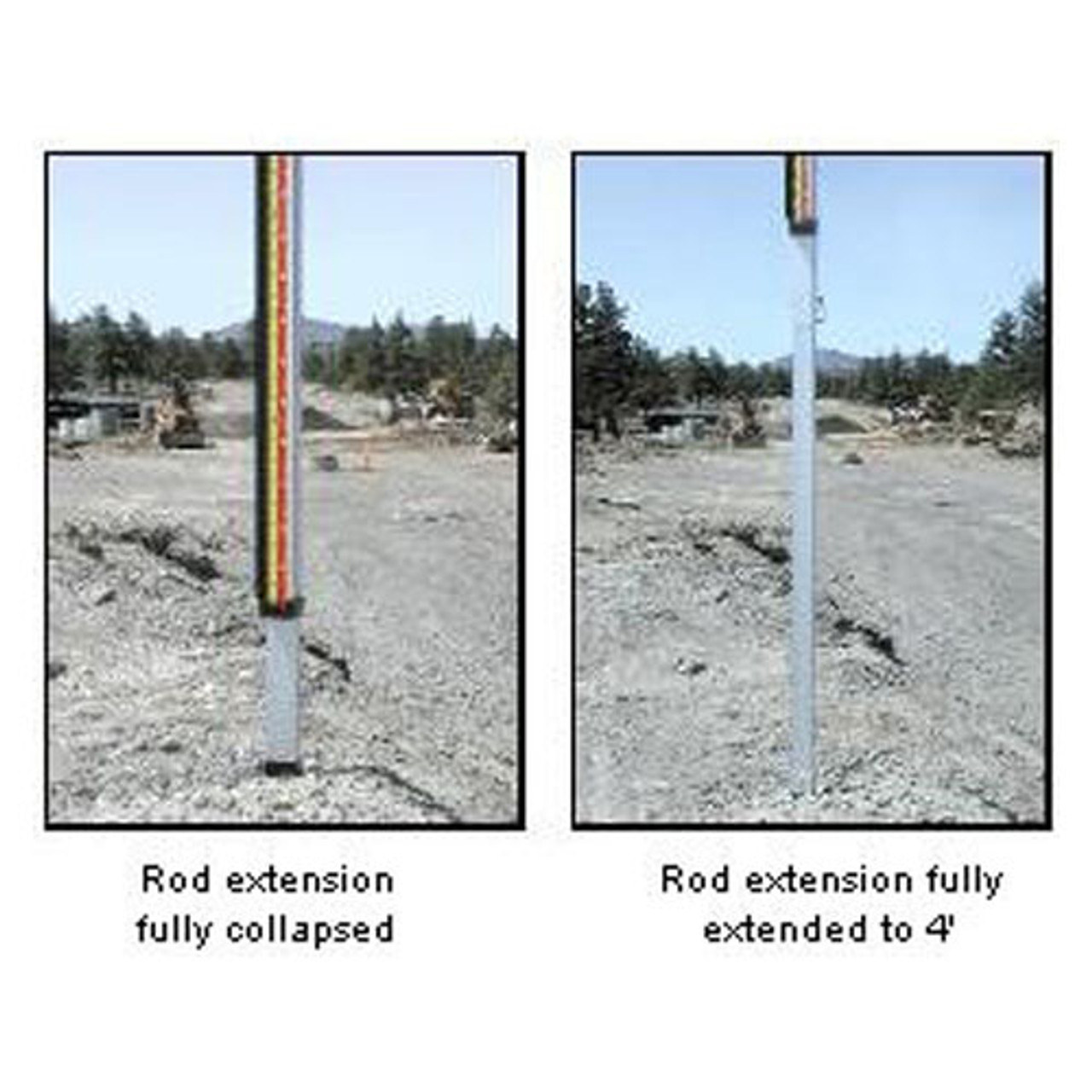 LaserLine Direct Reading Rod Extension EX