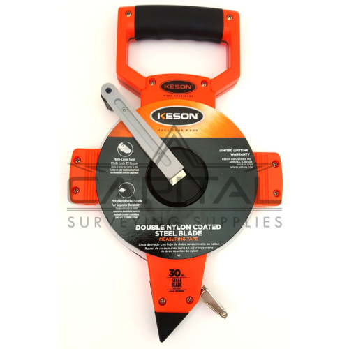 Keson NR30MH Tape NyClad Metric 30 m Zero at Hook end