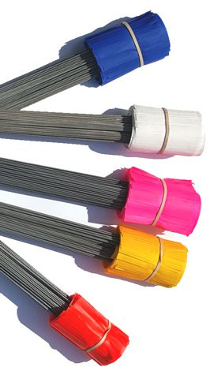 Presco Solid Color Marking Flags - Wire Pin Stake (100 per bundle)