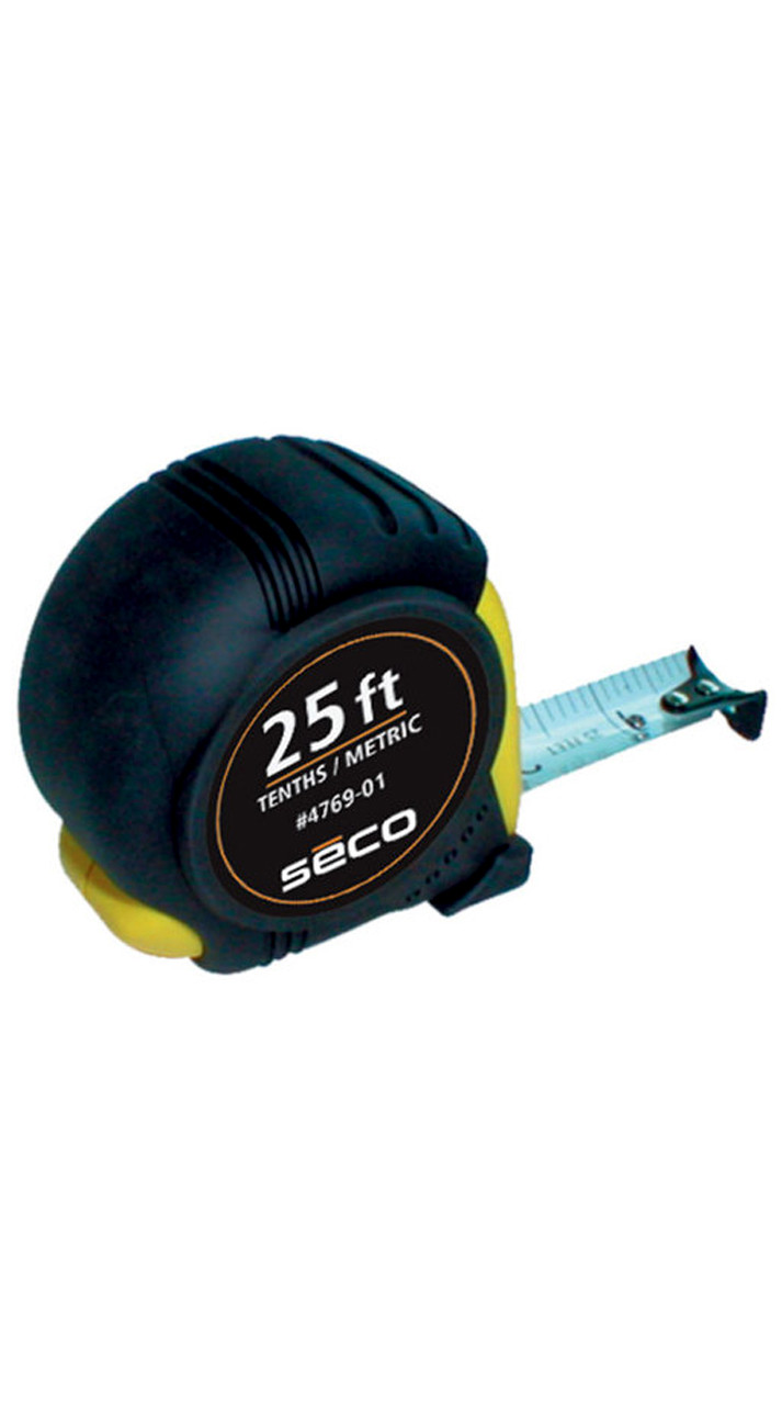 SECO 4769-01 25-foot Heavy-Duty Tape - 10ths/metric