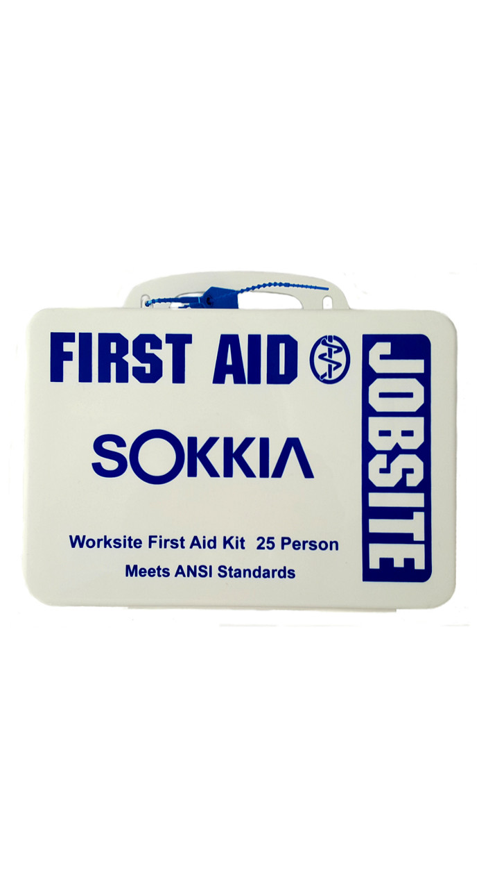 Sokkia Emergency First Aid Kit - Jobsite - 25 Person