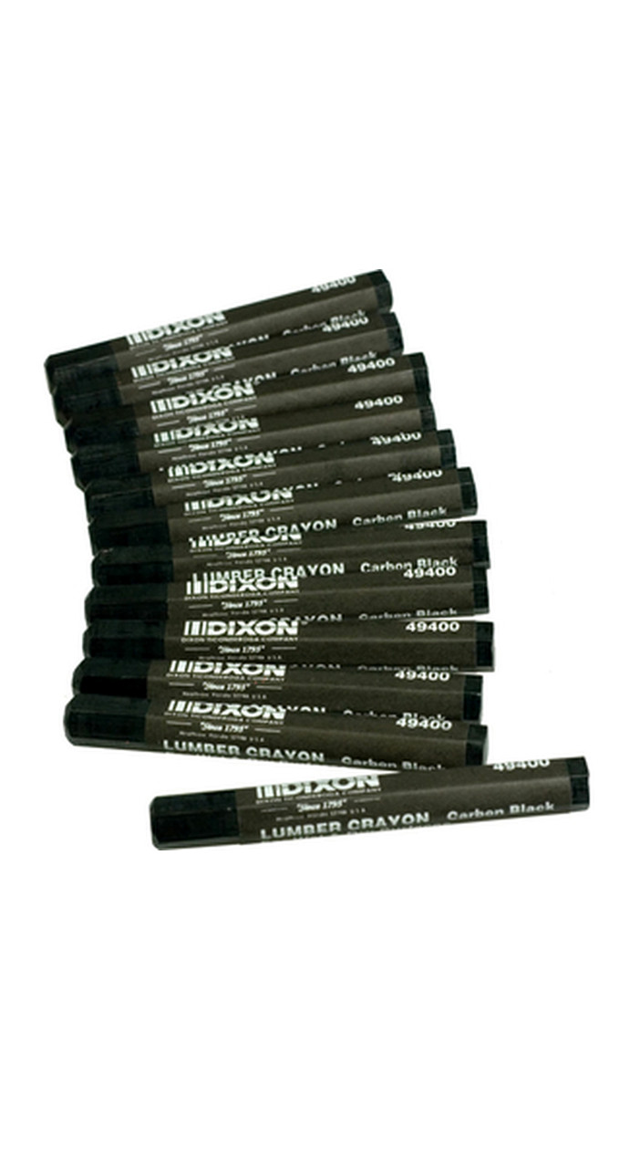 Dixon Lumber Crayon Black