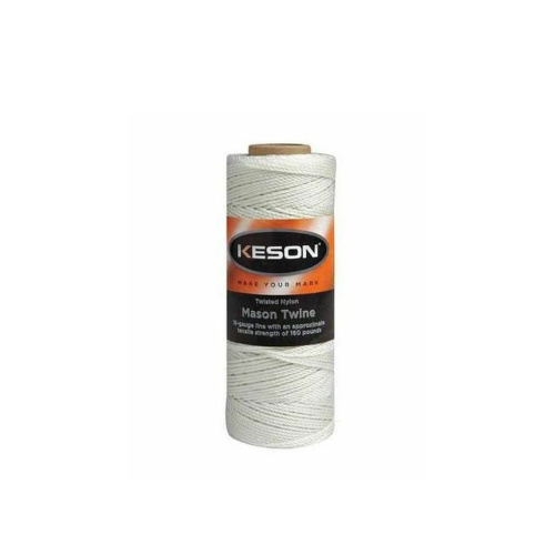 Keson String Line Twisted Nylon White 545 ft.